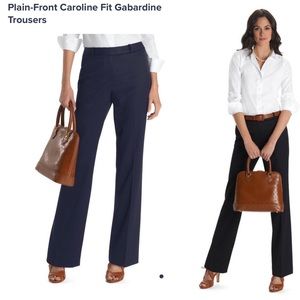 Wool Black Brooks Brothers Suit- Plain Front Suit Pants- 12